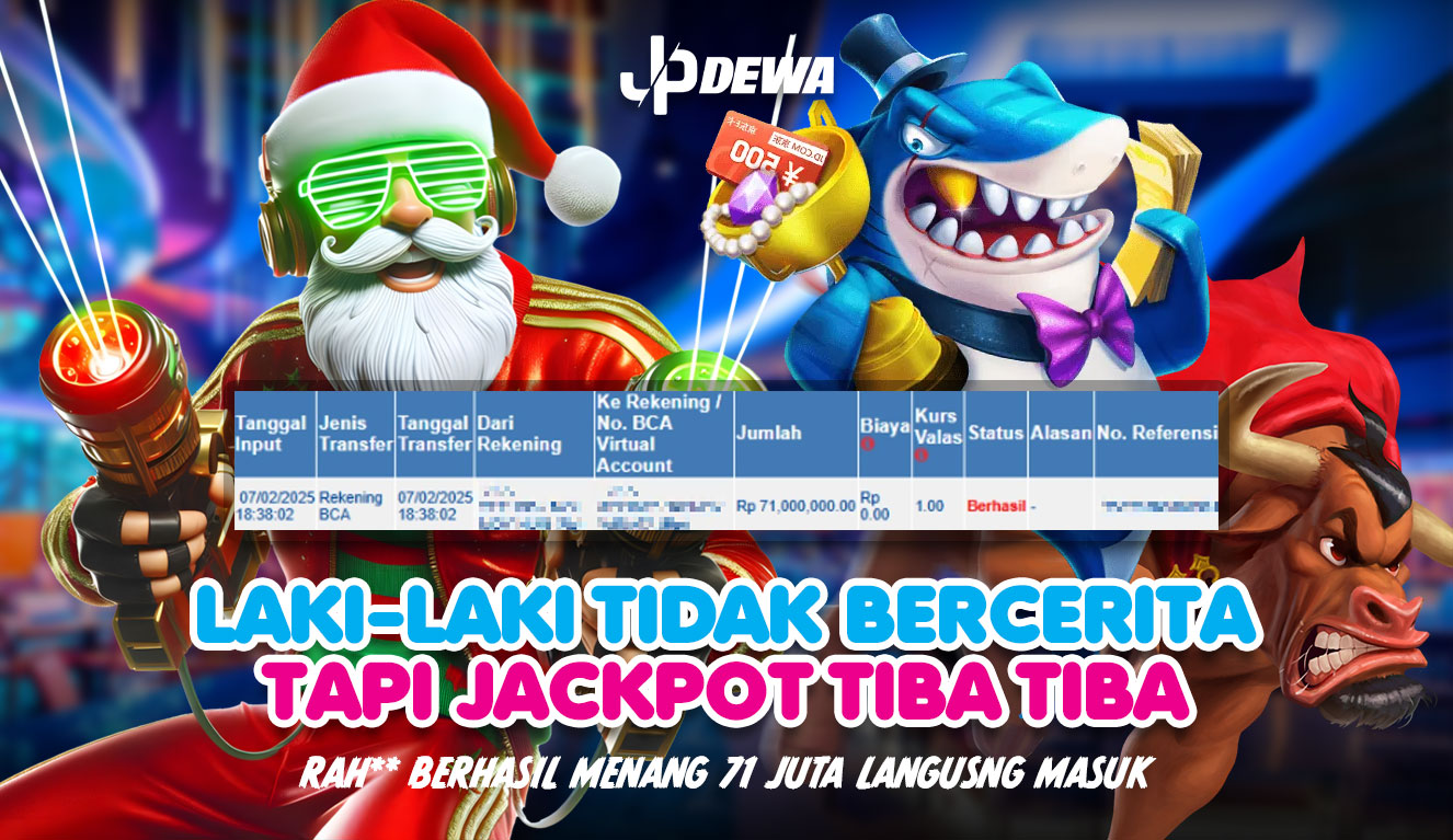 Laki-Laki Tidak Bercerita, Tapi Jackpot Tiba-Tiba