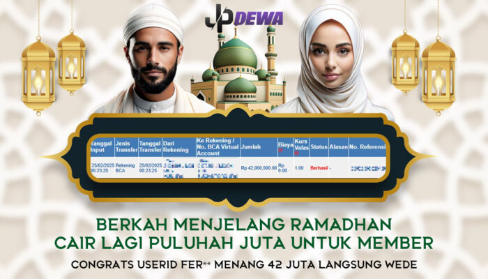 Berkah Ramadhan: Cair Lagi Puluhan Juta Untuk Member!