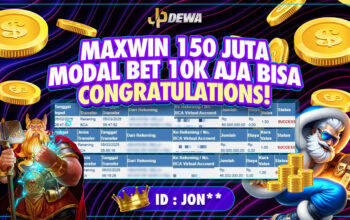 Maxwin Ratusan Juta