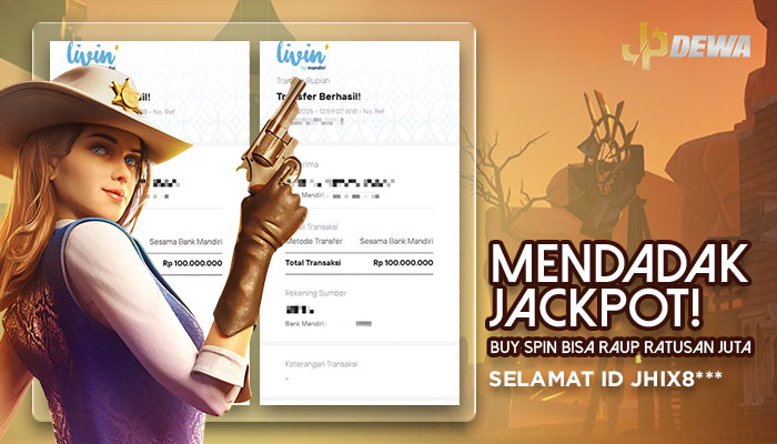 Mendadak Jackpot! Buy Spin Bisa Raup Ratusan Juta di JPDEWA