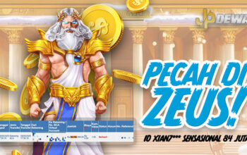 Zeus Pecah: Member JPDEWA Sabet 87 Juta Rupiah!