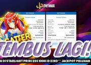 Tembus Lagi Starlight Princess Hingga Puluhan Juta!