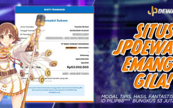 Situs JPDEWA Gila! Bikin Tajir Modal Receh, Bungkus 53 Juta!
