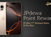 Jpdewa Poin Reward: ID Max7*** Berhasil Klaim Iphone