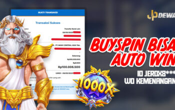 Buyspin Bisa Auto Win! Member Sukses WD Kemenangan Besar