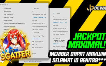 Jackpot Maximal! Member Dapat Maxwin