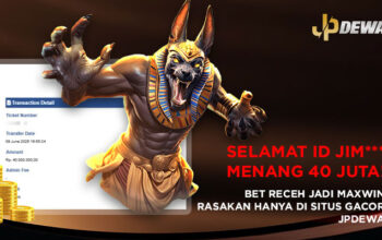 Bet Receh Jadi Maxwin: Member JPDEWA Bawa Pulang 40 Juta