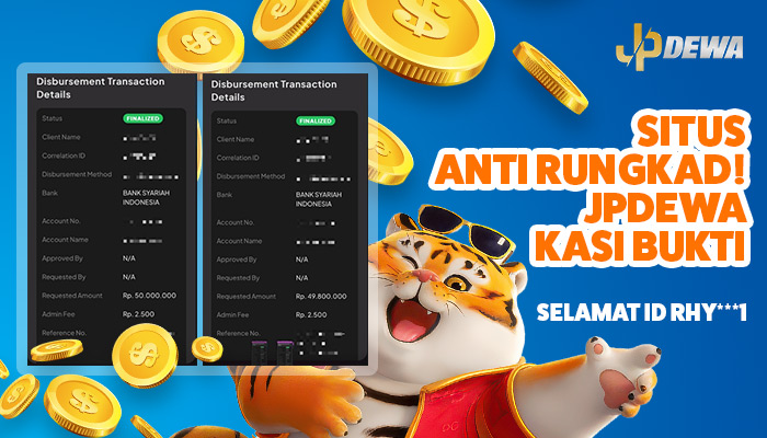 Situs Anti Rungkad! Member JPDEWA Sukses Cuan 100 Juta