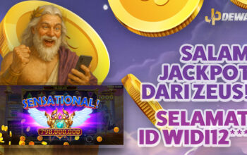 Salam Jackpot Dari Zeus! Selamat ID Widi12***