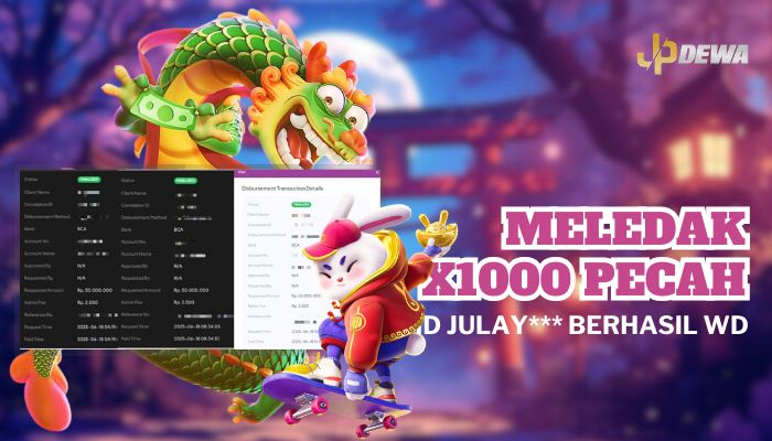 Meledak x1000: Member Berhasil WD Fantastis