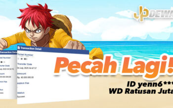 Jackpot Pecah! ID Yenn6*** Berhasil WD Lagi