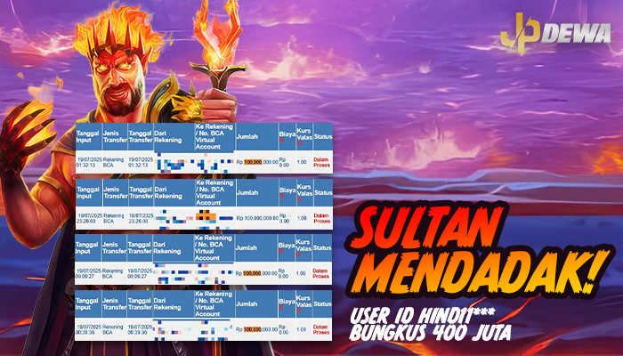 Sultan Mendadak! Member JPDEWA Jackpot di Gates of Hades