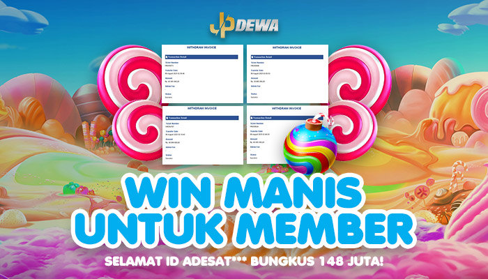 Win Manis! Member Sukses WD dari Sweet Bonanza 1000