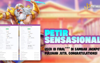 Petir Sensasional! ID Firal*** Disambar Jackpot