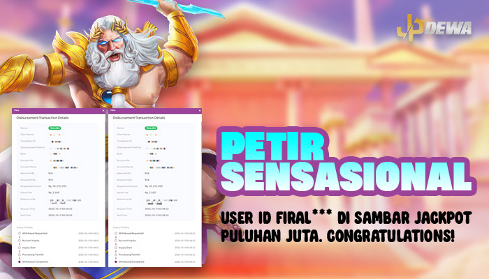 Petir Sensasional! ID Firal*** Disambar Jackpot
