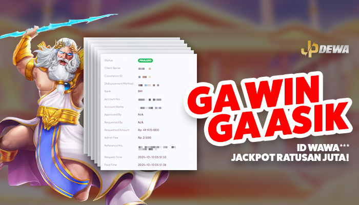 Ga Win Ga Asik: Member Berhasil Bawa Pulang Jackpot