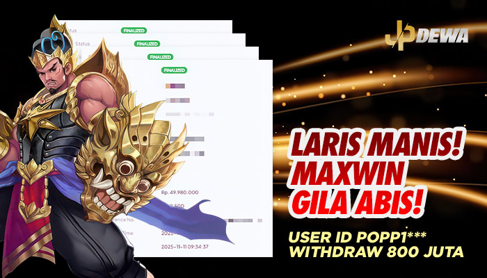 Laris Manis! Maxwin Gila Abis! ID Popp1*** WD 800 Juta
