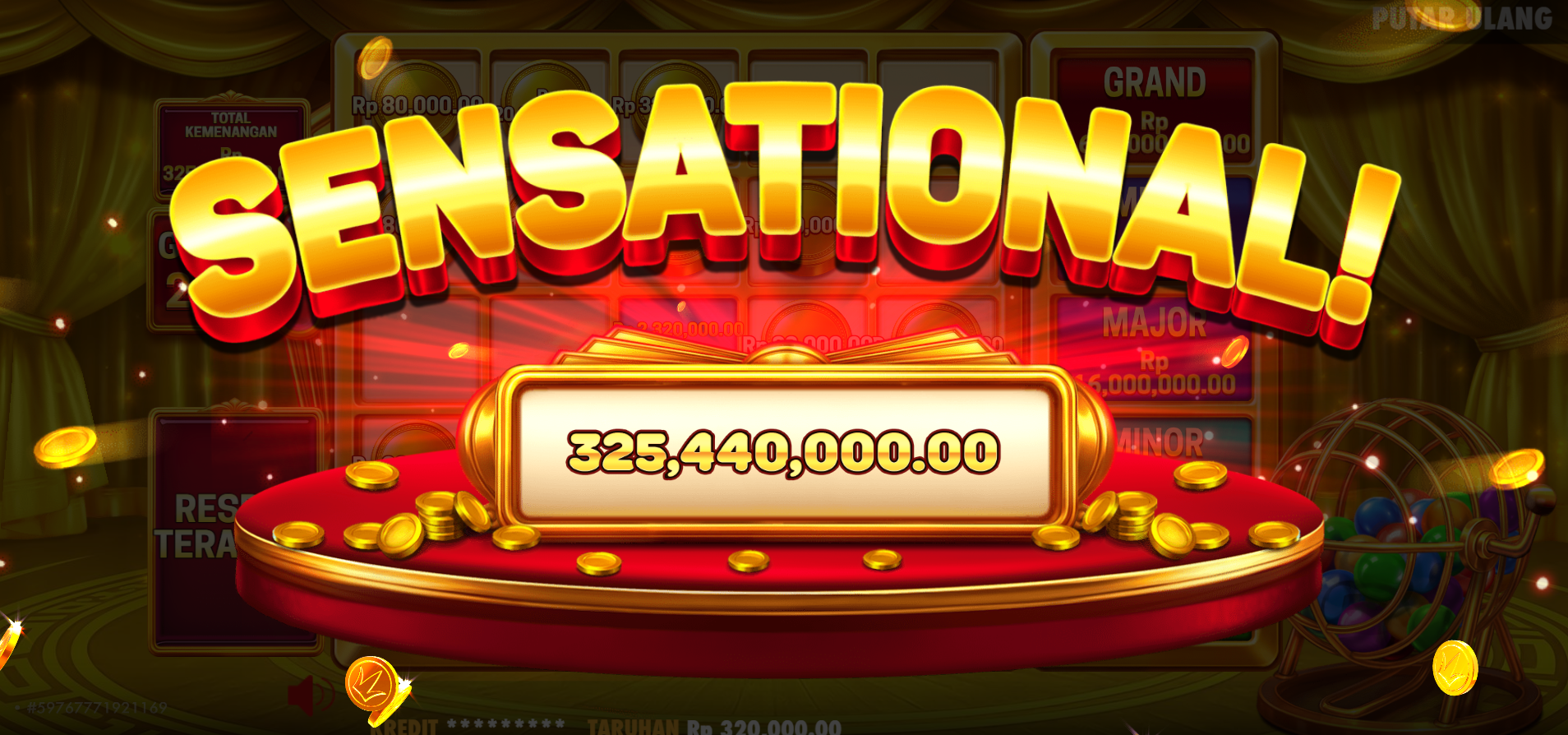 BINGO! Pecah Maxwin Di Pragmatic