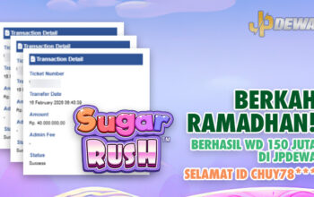 Berkah Ramadhan! Berhasil WD 150 Juta di JPDEWA