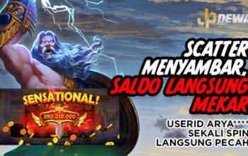 Scatter Menyambar, Saldo Arya**** Langsung Mekar di Gates of Olympus Super Scatter