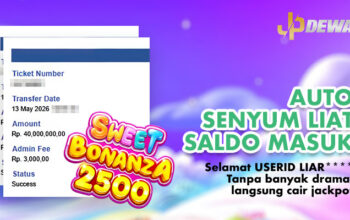 AUTO SENYUM LIAT SALDO MASUK, USERID LIAR**** BIKIN SWEET BONANZA 2500 JADI LADANG CUAN
