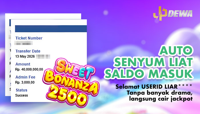 AUTO SENYUM LIAT SALDO MASUK, USERID LIAR**** BIKIN SWEET BONANZA 2500 JADI LADANG CUAN