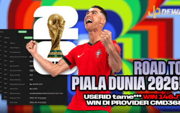 ROAD TO PIALA DUNIA 2026! TAME*** BUKTIN CMD368 BISA JADI JALUR MENUJU CUAN BESAR