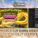 WORLDCUP BAWA HOKI! BET 200RB, USERID KALV**** SUKSES WIN 106 JUTA DI JPDEWA