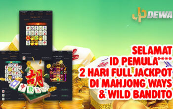 2 HARI FULL JACKPOT! ID PEMULA**** SUKSES PANEN CUAN DI MAHJONG WAYS & WILD BANDITO