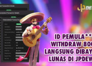 LANJUTAN HOKI 2 HARI FULL JACKPOT! ID PEMULA**** WITHDRAW 800 JUTA LANGSUNG DIBAYAR LUNAS DI JPDEWA