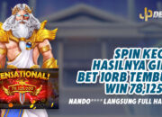 SPIN KECIL HASILNYA GILA! NANDO**** TEMBUS WIN 78,125 JUTA DI JPDEWA!