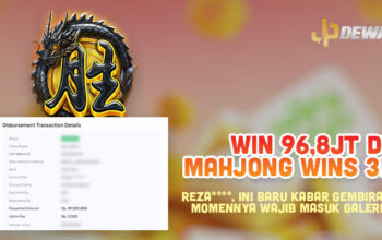 WIN Rp96,8 JUTA DI MAHJONG WINS 3! MOMEN REZA**** WAJIB MASUK GALERI