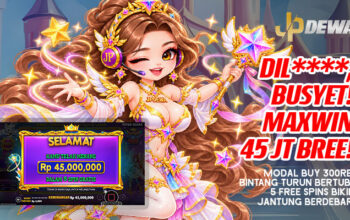DIL****, BUSYET! MAXWIN 45 JT BREE! BINTANG TURUN BERTUBI-TUBI!